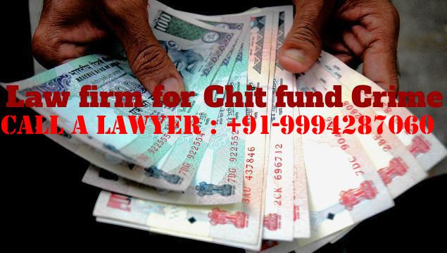 Lawyers for Chit fund fraud in Chennai | Lawyers for Chit fund dispute Matters