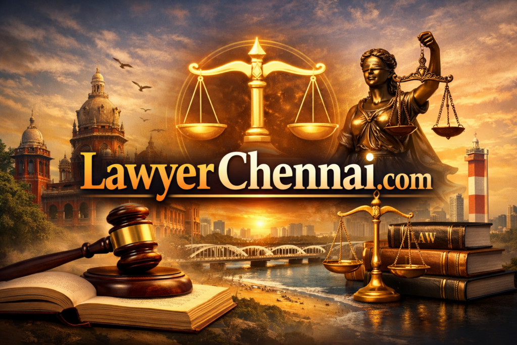 சென்னையில் வழக்கறிஞர்கள்: வழக்குரைஞர்கள் அலுவலகம் | சிறந்த சட்ட நிறுவனம் - LawyerChennai.com - Featured Image